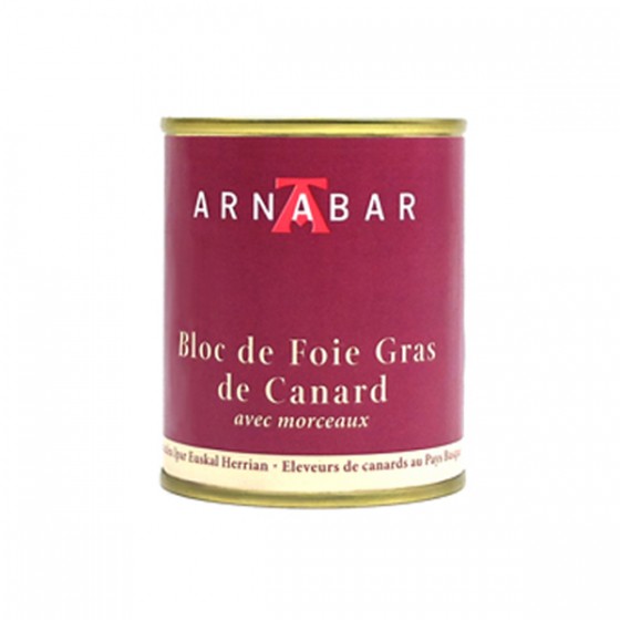Arnabar, bloc foie gras 130g